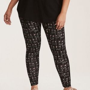 NWOT Torrid cat leggings
